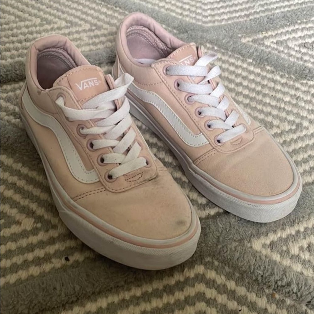 Womens light pink Vans - 6.5